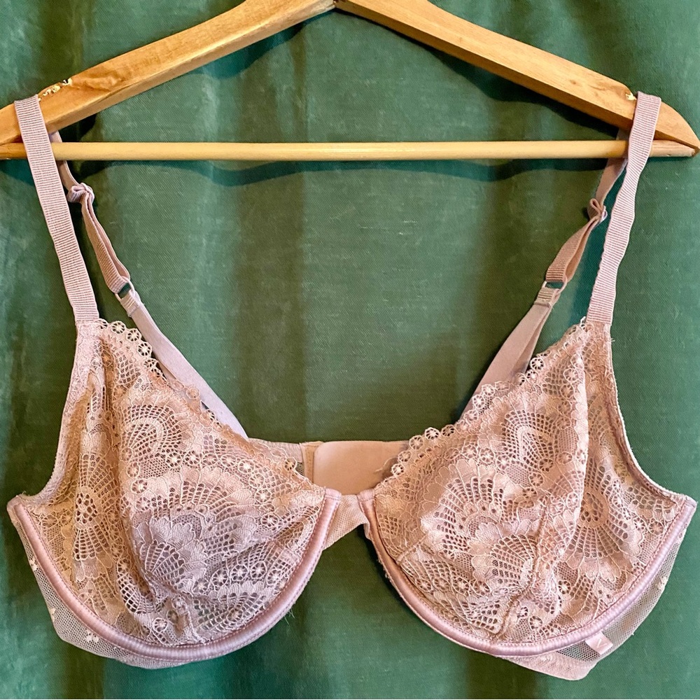 Victoria’s Secret Nude Pink Unlined Demi Bra Size 36DD